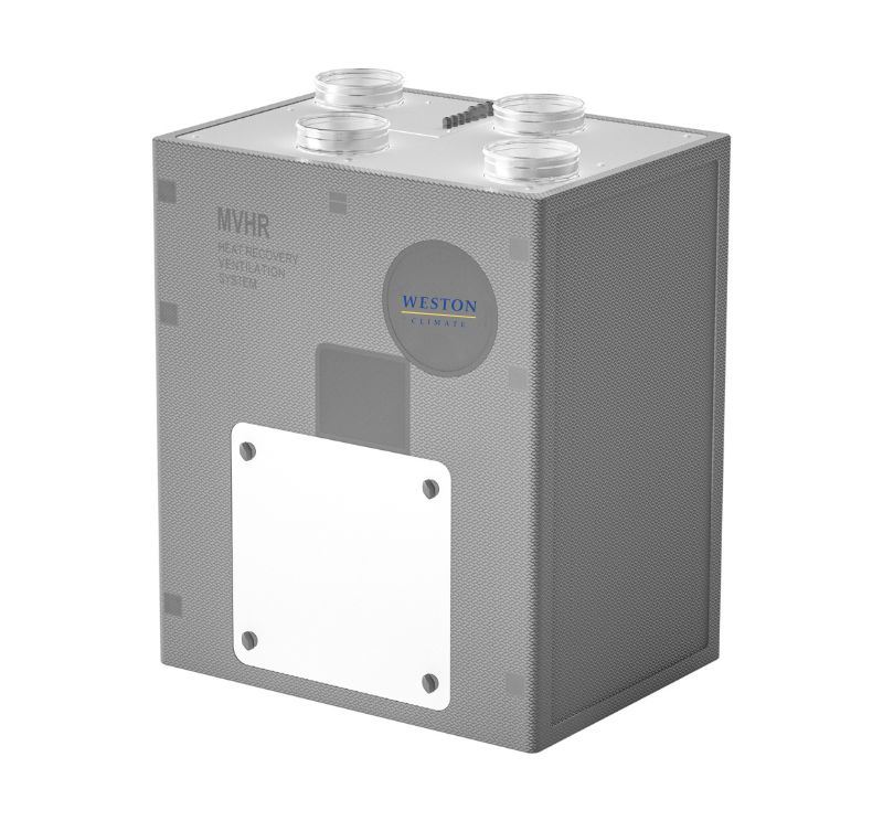 Unidade de ventilação com recuperação de calor Weston Climate Core 350-600 m³/h - 05