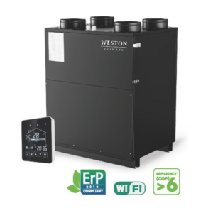 Sistema de ventilação com bomba de calor Weston Climate HCVENT 350-950 m³/h-01