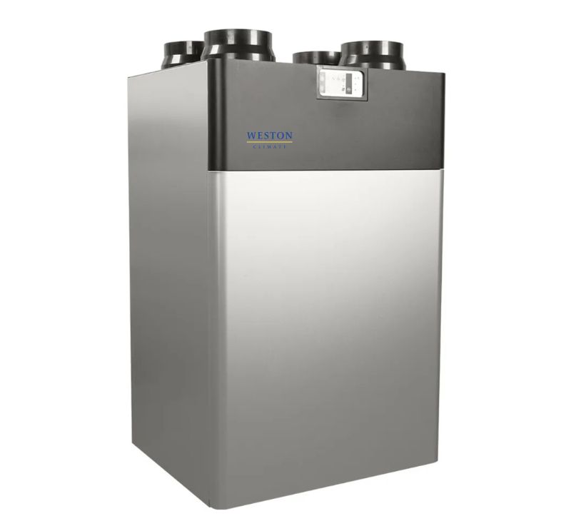 Aparelho de ventilação com recuperação de calor Weston Climate CT Top 250-500 m³/h-02