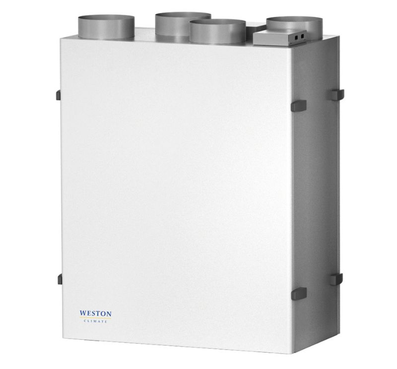 W Standard seeria 200m3-350m3 soojustagastusega ventilatsiooniseade