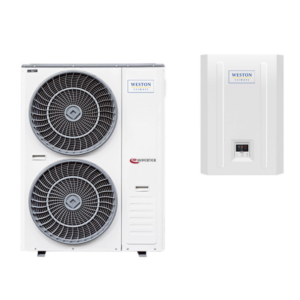 split inverter õhk-vesi soojuspump 15kW