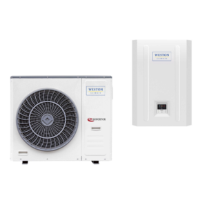 split invertora gaisa-ūdens siltumsūknis 10kW