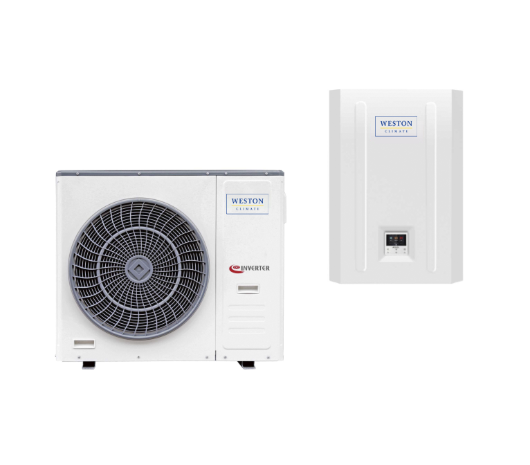 split inverter luft/vatten värmepump 10kW