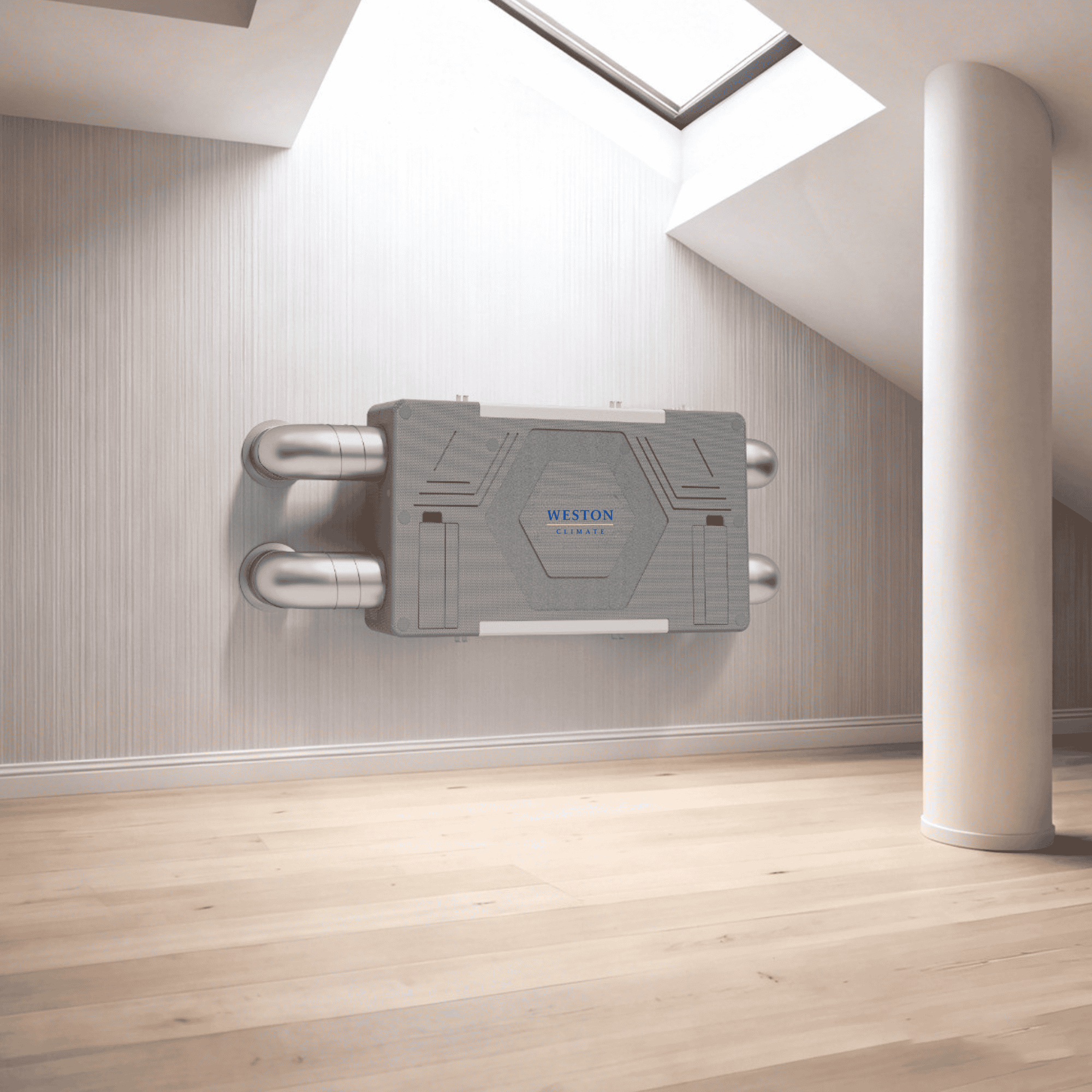 Système de ventilation à récupération de chaleur Weston Climate FP 300–400 m³/h_03