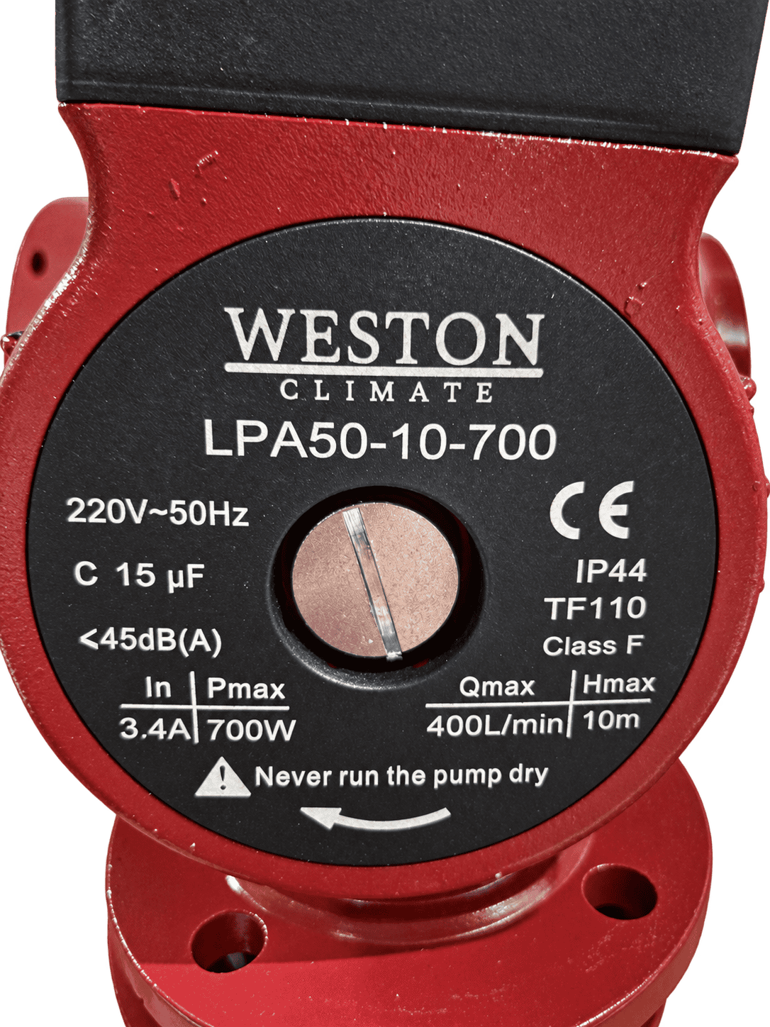 Leiunurga toode - Weston Climate LPA50-10-700 tsirkulatsioonipump